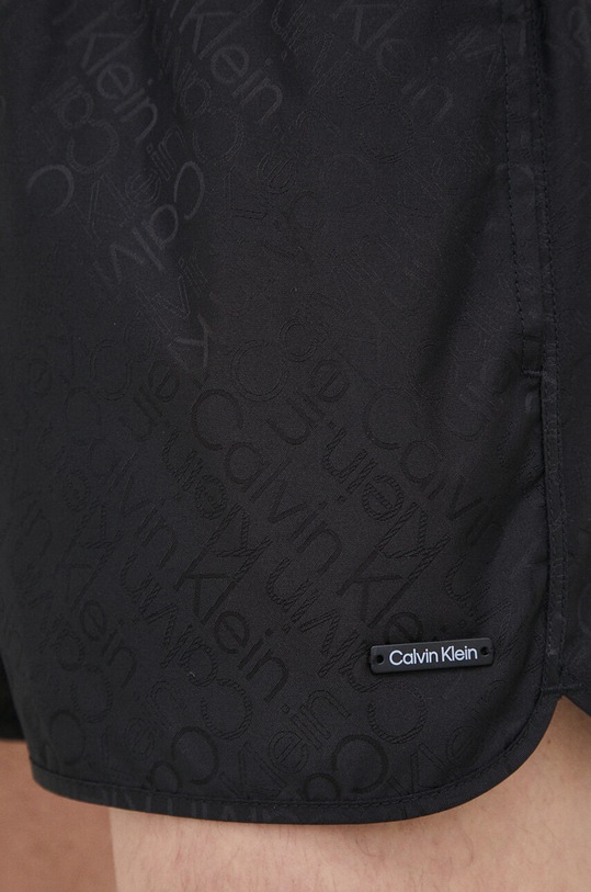 Plavkové šortky Calvin Klein černá KM0KM00847.PPYX