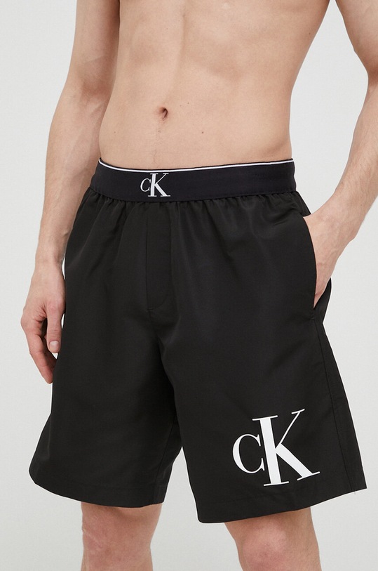 Calvin Klein szorty kąpielowe KM0KM00859.PPYX czarny SS23