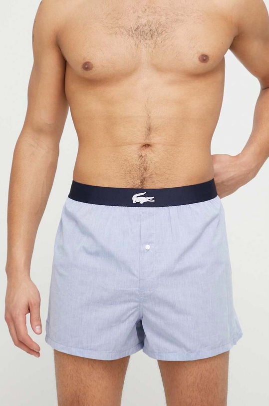 Ruházat Lacoste pamut boxeralsó 3 db 7H1755 sötétkék