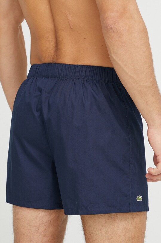 Lacoste bokserki bawełniane 3-pack 7H3394 granatowy