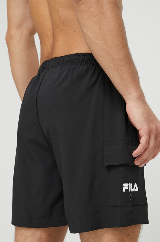 Plavkové šortky Fila FAM0382 černá SS23