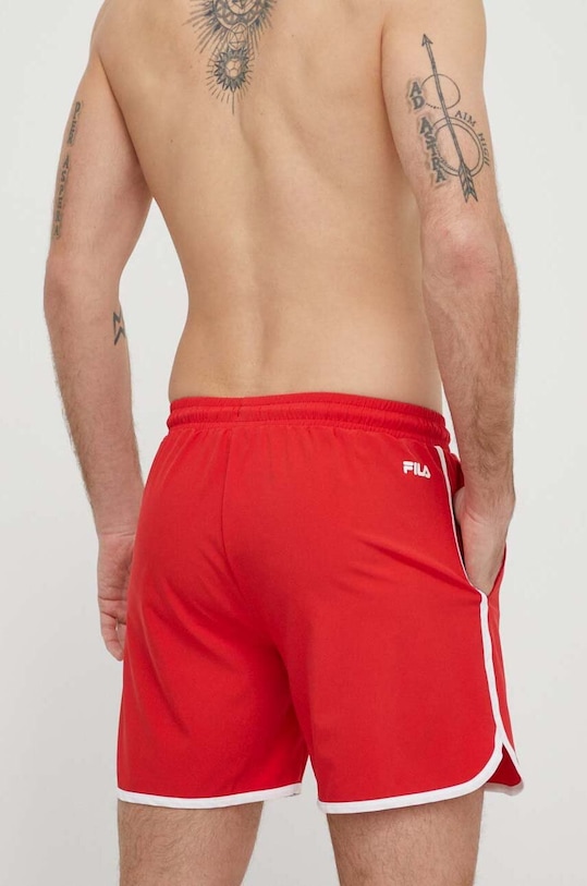 Fila szorty kąpielowe Scilla FAM0385 czerwony SS24