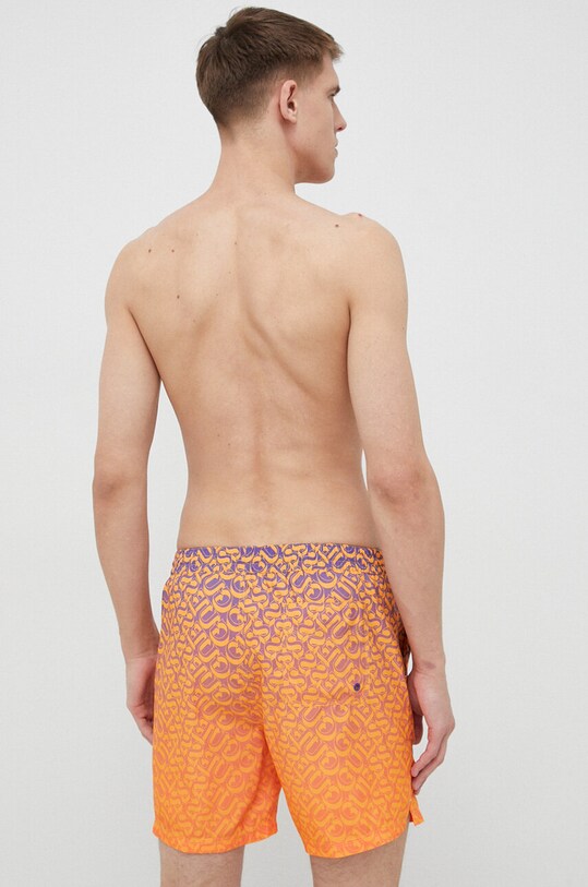 Îmbrăcăminte Guess pantaloni scurti de baie F3GT05.TEL62 portocaliu