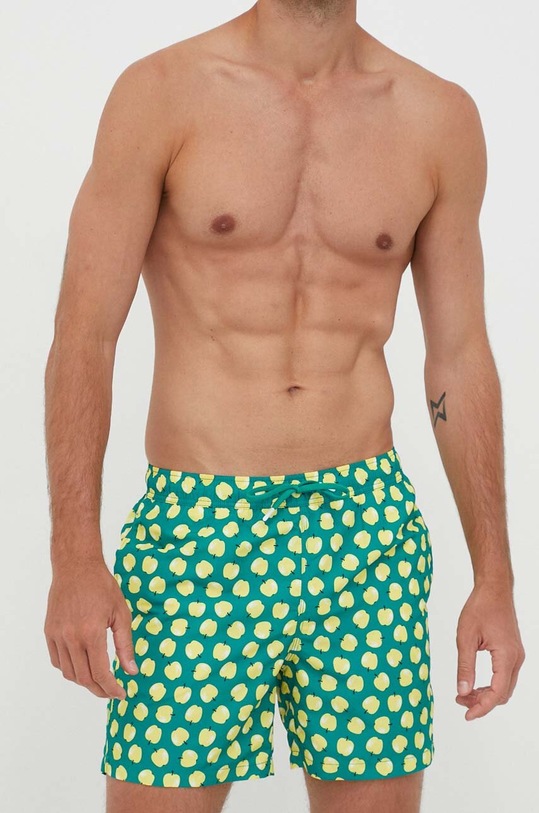 United Colors of Benetton szorty kąpielowe Planet friendly zielony 5HVJ6X00D.73G