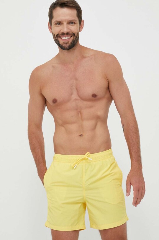 Μαγιό United Colors of Benetton Planet friendly κίτρινο 55FK6X00I.35R