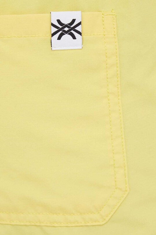 Μαγιό United Colors of Benetton κίτρινο 55FK6X00I.35R