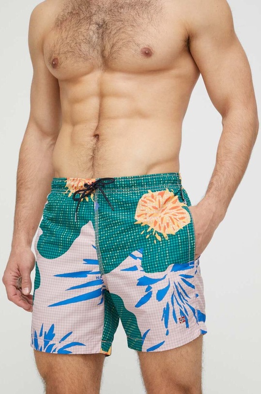 Plavkové šortky Napapijri NP0A4GZ8FM61 vícebarevná SS23