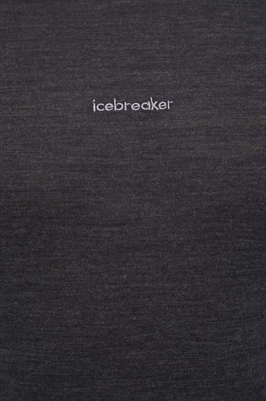 Icebreaker t-shirt funkcyjny 125 ZoneKnit IB0A56H75851 czarny
