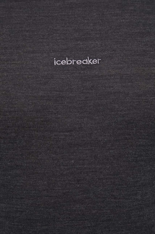 Icebreaker t-shirt funkcyjny 125 ZoneKnit IB0A56H75851 czarny