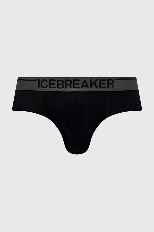 Icebreaker lenjerie functionala Merino Anatomica Planet friendly negru IB1030310011