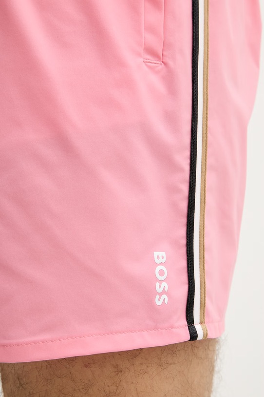 BOSS plavecké šortky pánske Iconic ružová 50491594