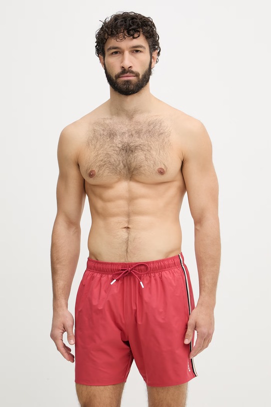 BOSS szorty kąpielowe męskie Iconic czerwony 50491594