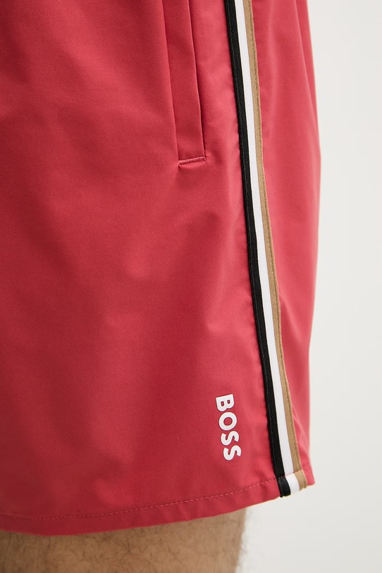 BOSS szorty kąpielowe męskie Iconic czerwony 50491594