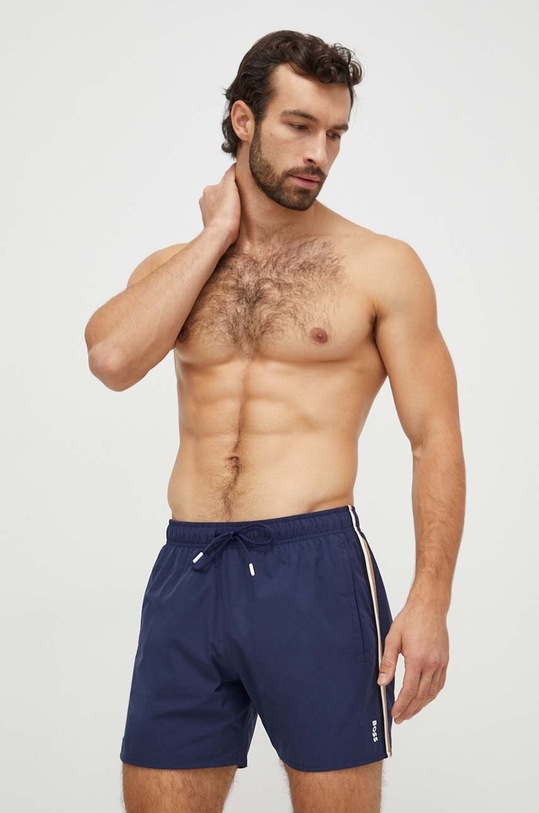 BOSS szorty kąpielowe 50491594 granatowy AA00