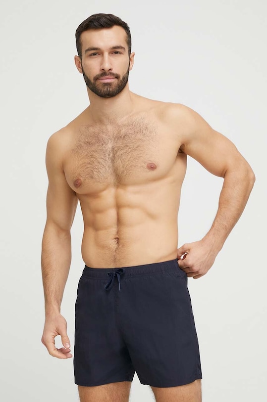 Armani Exchange szorty kąpielowe 953020.3R610 granatowy SS23