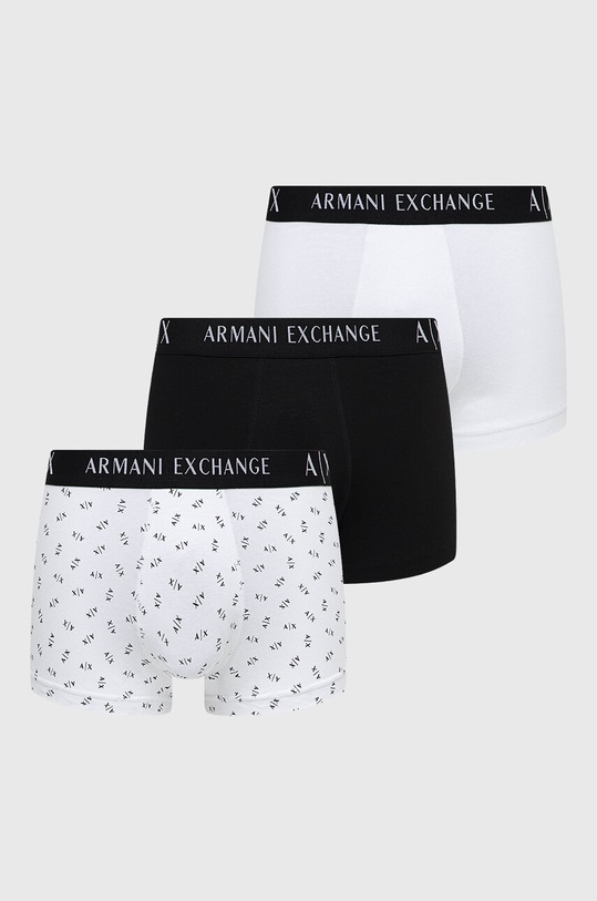 Armani Exchange bokserki 3-pack dzianina multicolor 957030.CC282