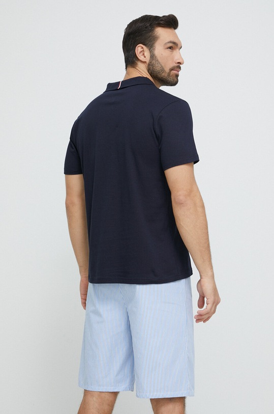 Tommy Hilfiger piżama bawełniana UM0UM02843.PPYX granatowy SS23