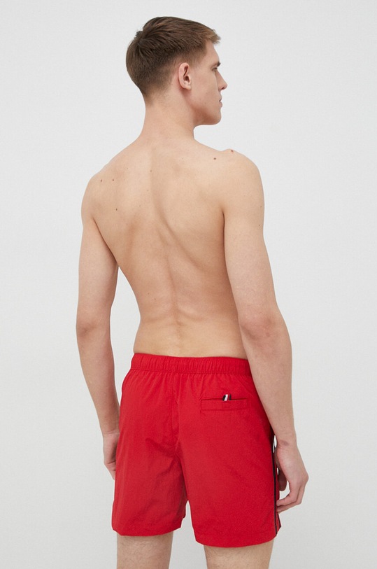 Odzież Tommy Hilfiger szorty kąpielowe UM0UM02730.PPYX czerwony