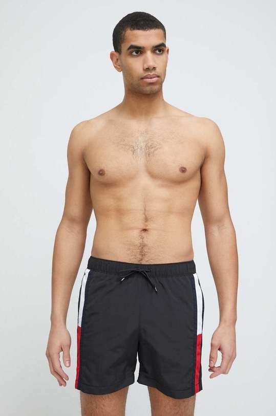 Tommy Hilfiger szorty kąpielowe Planet friendly czarny UM0UM02730.PPYX