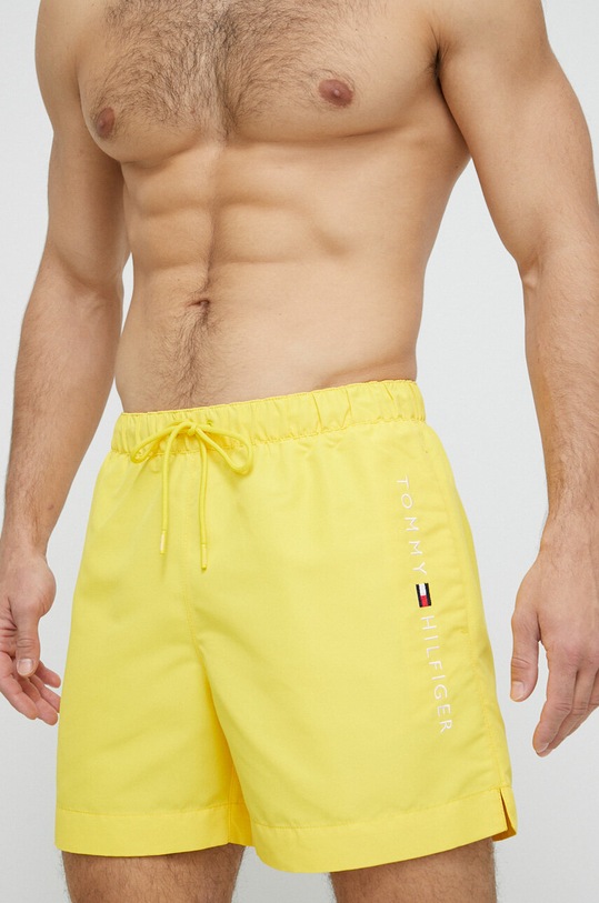 Tommy Hilfiger szorty kąpielowe Planet friendly żółty UM0UM02885.PPYX