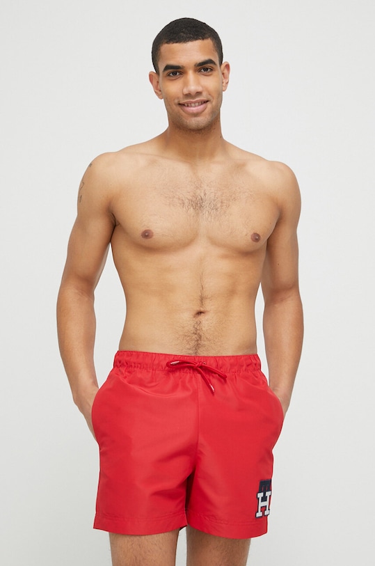 Tommy Hilfiger szorty kąpielowe UM0UM02732.PPYX czerwony SS23
