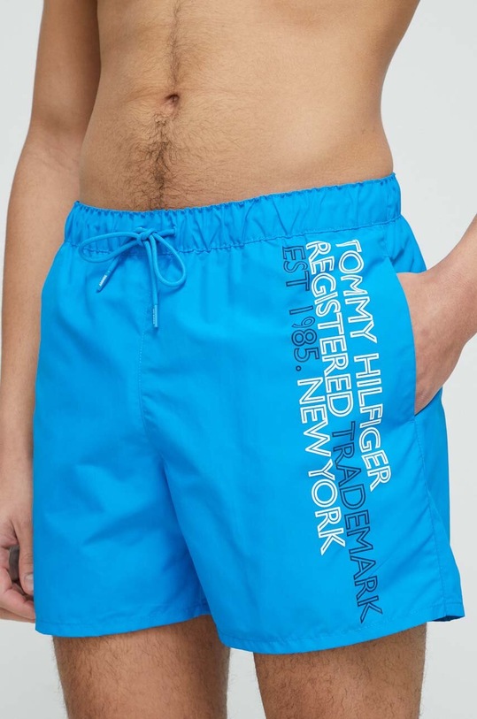 Tommy Hilfiger szorty kąpielowe Planet friendly niebieski UM0UM02742.PPYX
