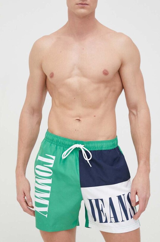 Kratke hlače za kupanje Tommy Jeans UM0UM02753.PPYX šarena SS23