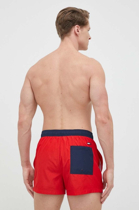 Odzież Tommy Jeans szorty kąpielowe UM0UM02755.PPYX czerwony