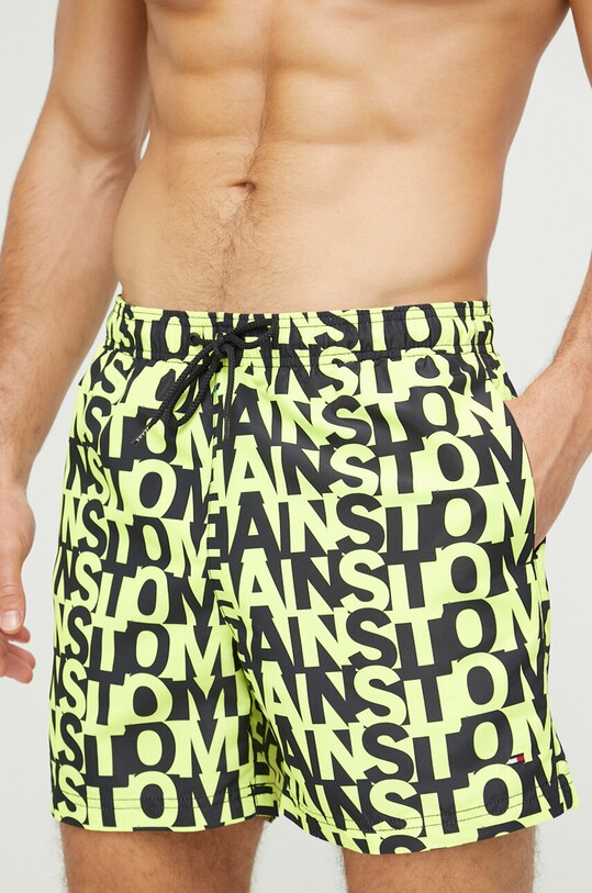 Tommy Jeans pantaloni scurti de baie UM0UM02759.PPYX galben SS23