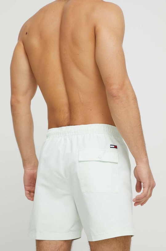 Odzież Tommy Jeans szorty kąpielowe UM0UM02862.PPYX zielony