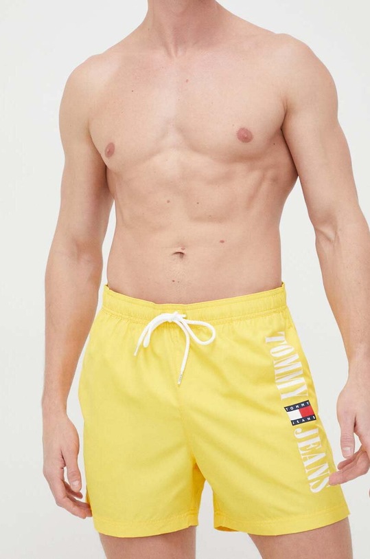 Tommy Jeans szorty kąpielowe UM0UM02954.PPYX żółty SS23