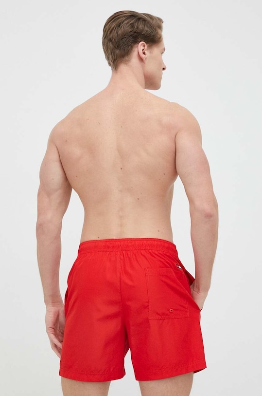 Odzież Tommy Jeans szorty kąpielowe UM0UM02954.PPYX czerwony