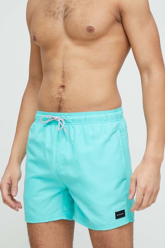 Rip Curl szorty kąpielowe Offset Planet friendly turkusowy CBOLQ4.