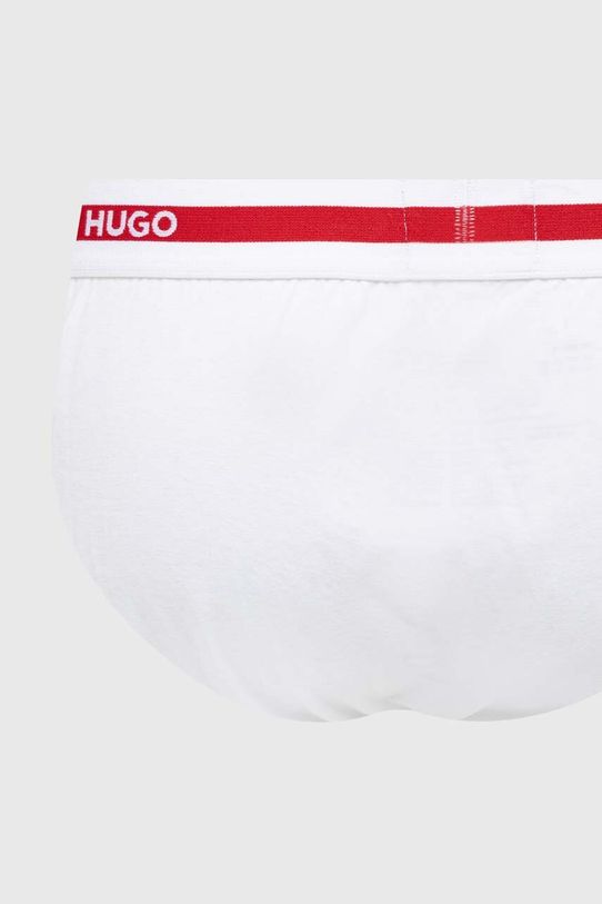 Oblečenie Slipy HUGO 3-pak 50492378 biela