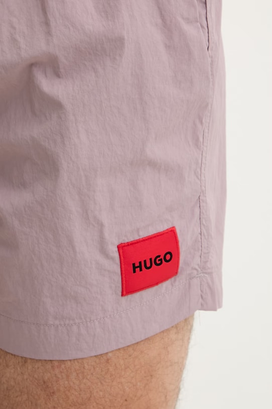 HUGO szorty kąpielowe męskie DOMINICA fioletowy 50493450