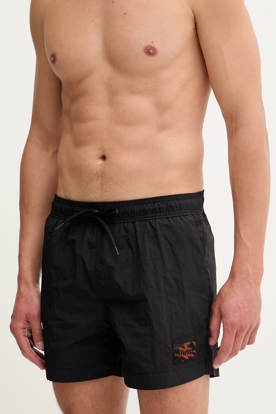 HUGO kopalne kratke hlače moške DOMINICA 50493450 črna AA00