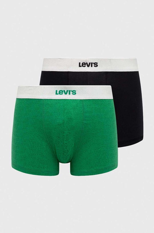 Levi's bokserki 2-pack wzorzyste zielony 37149.0871