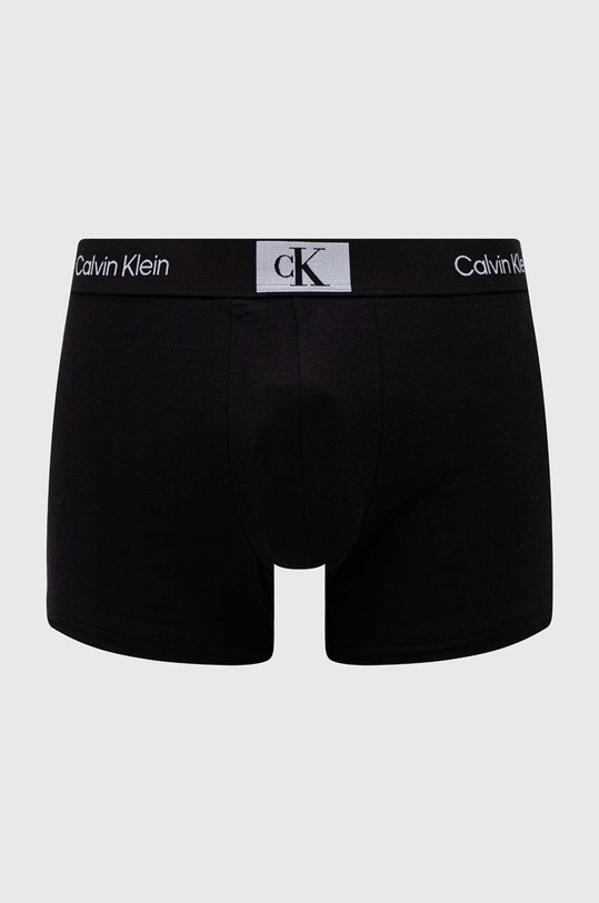 Oblečenie Boxerky Calvin Klein Underwear 3-pak 000NB3528A.PPYX sivá