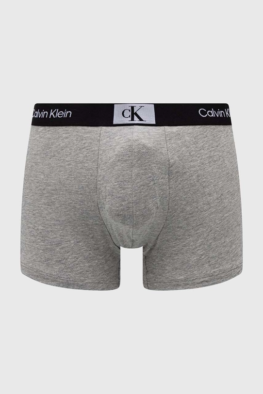 Bokserice Calvin Klein Underwear 3-pack siva 000NB3528A.PPYX