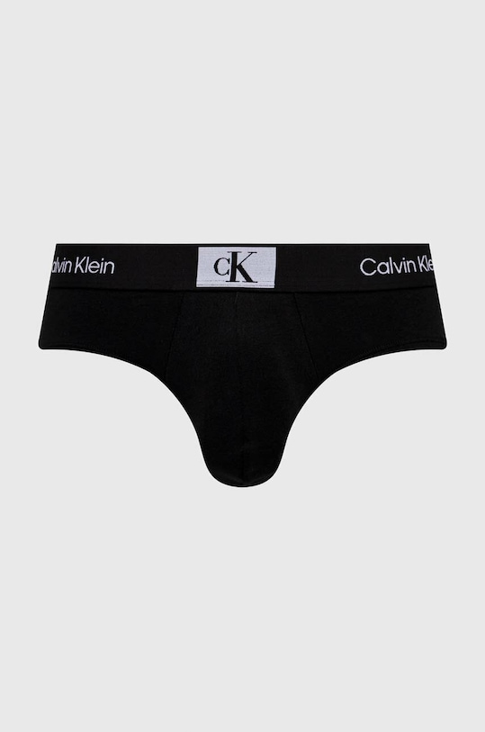 Calvin Klein Underwear slipy 3-pack szary 000NB3527A.PPYX