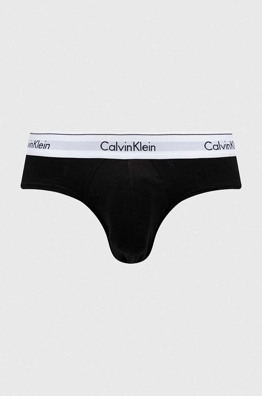 Slip gaćice Calvin Klein Underwear 3-pack 000NB2379A.PPYX narančasta SS23