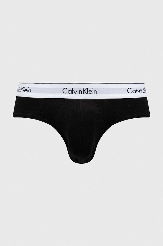 Slip gaćice Calvin Klein Underwear 3-pack 000NB2379A.PPYX narančasta SS23