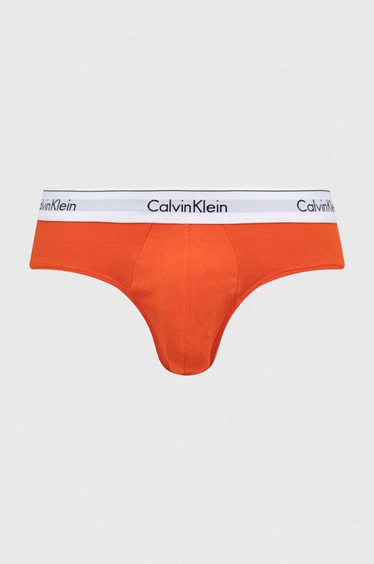 Odjeća Slip gaćice Calvin Klein Underwear 3-pack 000NB2379A.PPYX narančasta