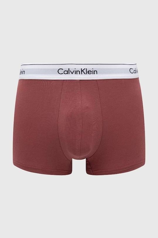 Bokserice Calvin Klein Underwear 3-pack pletivo mornarsko plava 000NB2380A.PPYX