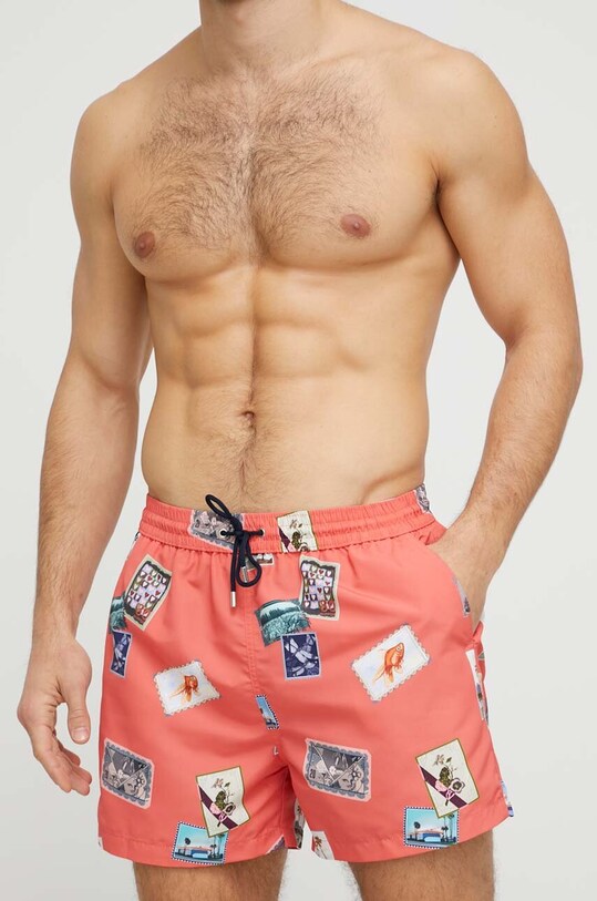 Kratke hlače za kupanje Paul Smith M1A.239B.K41257 crvena SS23