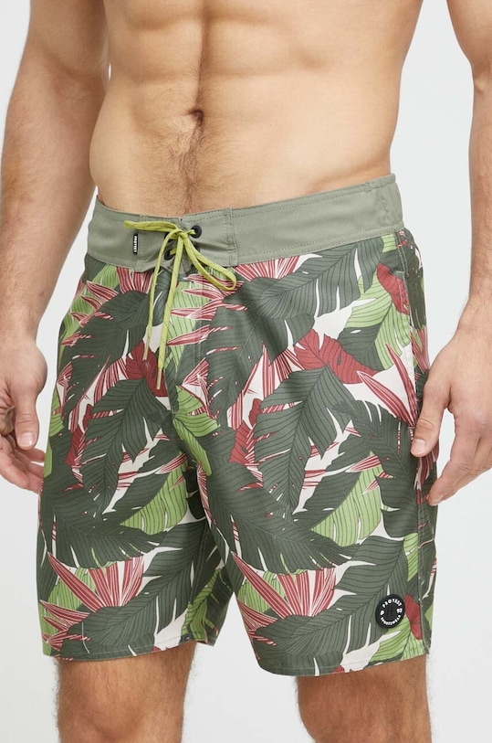 Protest szorty kąpielowe 2710331 zielony SS23