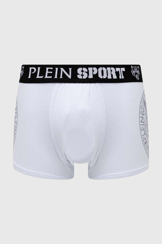 PLEIN SPORT bokserki dzianina biały PACC.MUY0379.STE003N