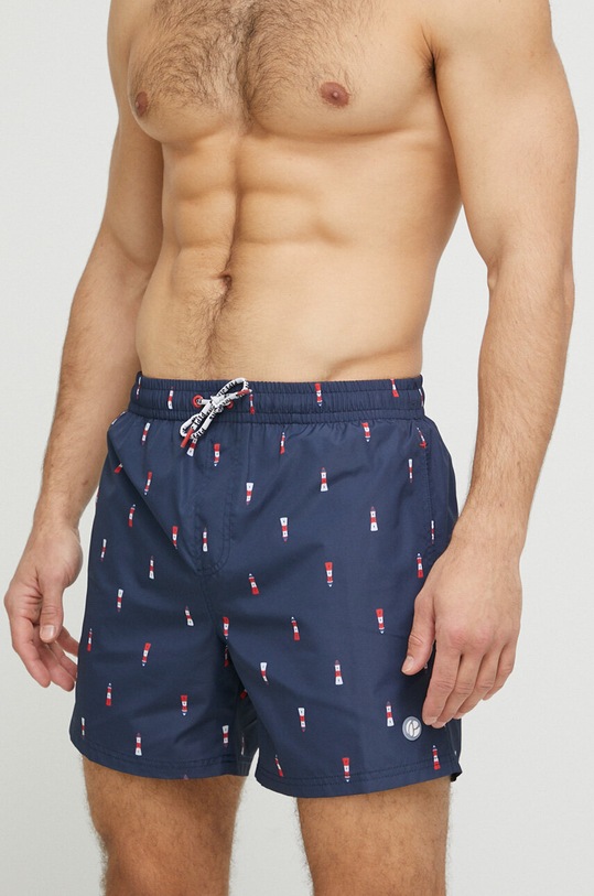Pepe Jeans szorty kąpielowe granatowy PMB10364.585