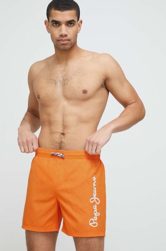 Pepe Jeans szorty kąpielowe Finnick PMB10358.135 pomarańczowy SS23