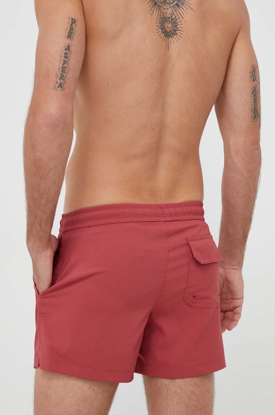 Odzież Abercrombie & Fitch szorty kąpielowe KI133.3094.500 czerwony
